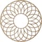 Ekena Millwork Cannes Wood Fretwork Pierced Ceiling Medallion, Red Oak, 40"OD x 13 5/8"ID x 1/4"T CMWP40X40X0250CNRO - alternate 5